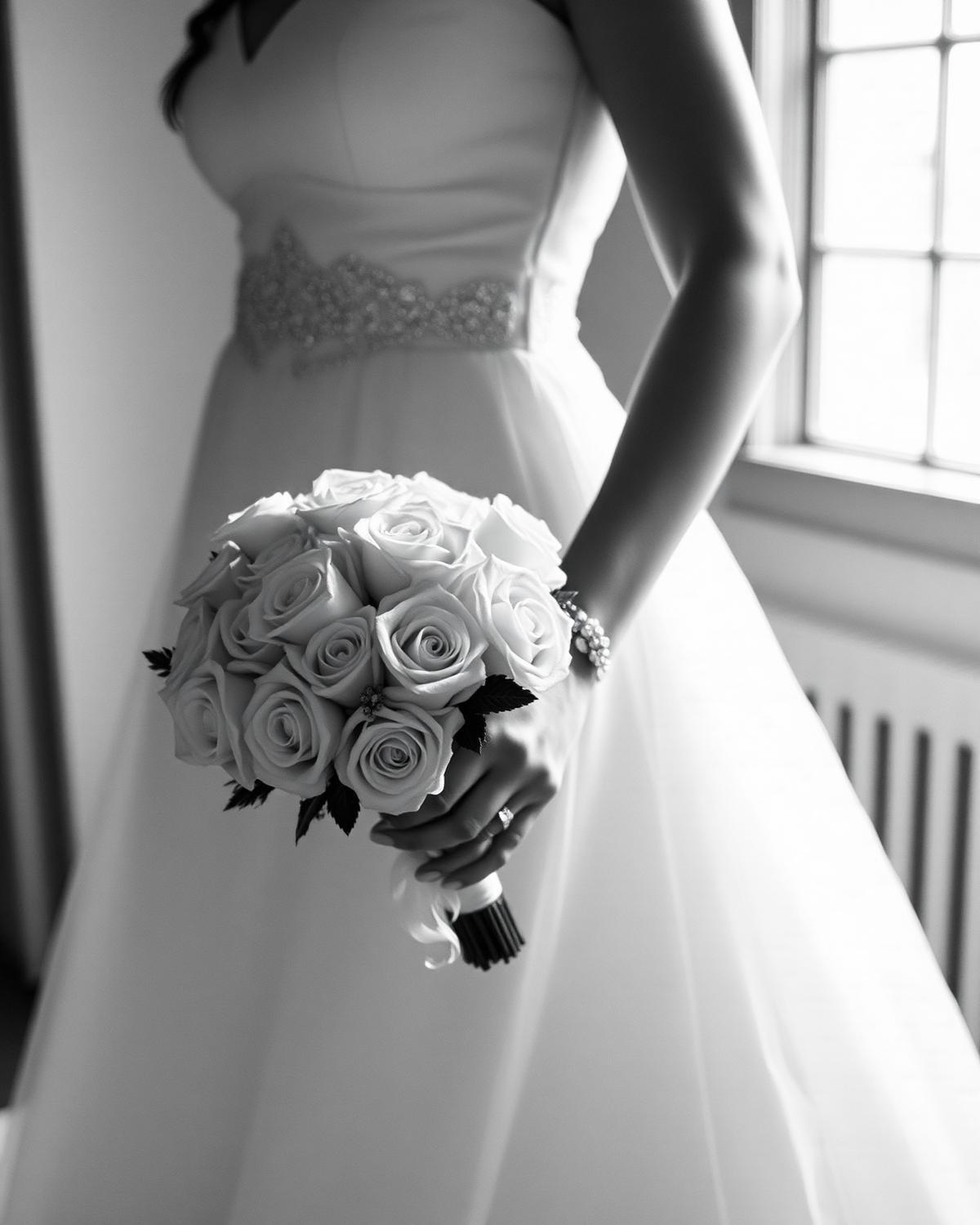 Detalhe de um casamento
